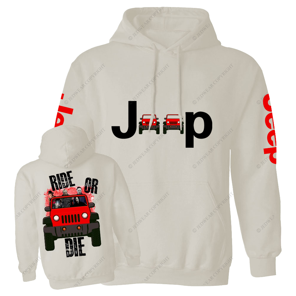 Ride Or Die Halloween Jp Casual Hoodie