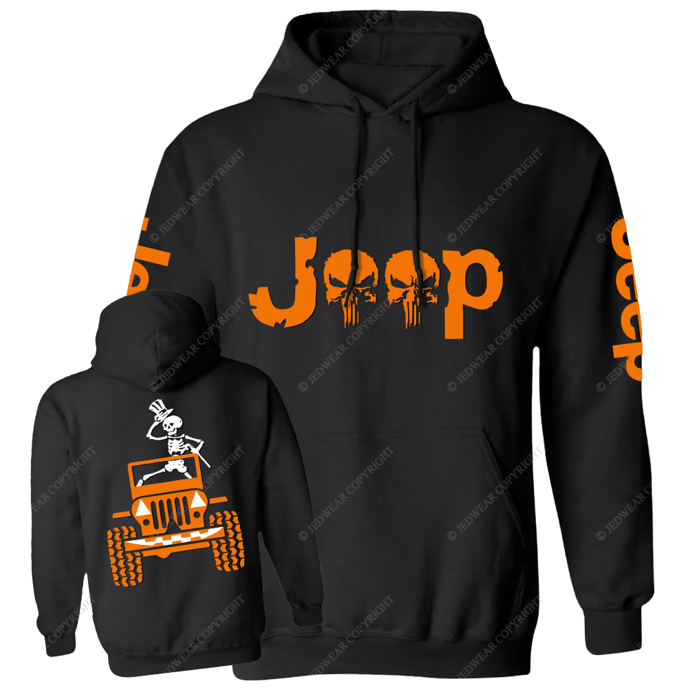 Pumpkin Halloween Skull Dancing Jp Casual Hoodie