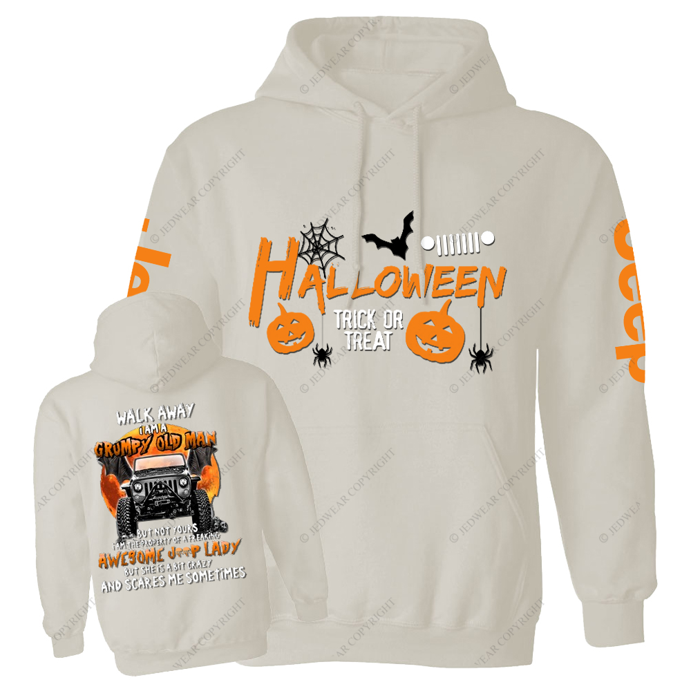 Walk Away Grumpy Old Man But Not Yours Halloween Jp Casual Hoodie