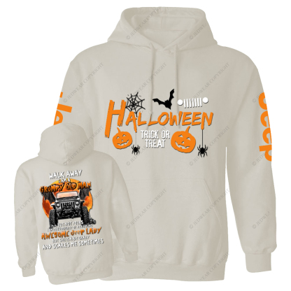 Walk Away Grumpy Old Man But Not Yours Halloween Jp Casual Hoodie