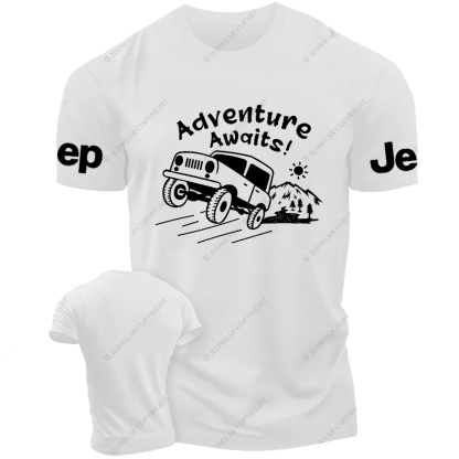 Adventure Awaits Outdoor Scenery Jp T-Shirt
