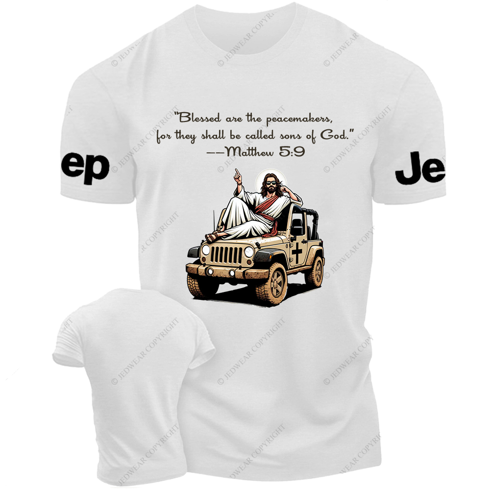 Blessed Are The Peacemakers Religion Jesus Jp T-Shirt