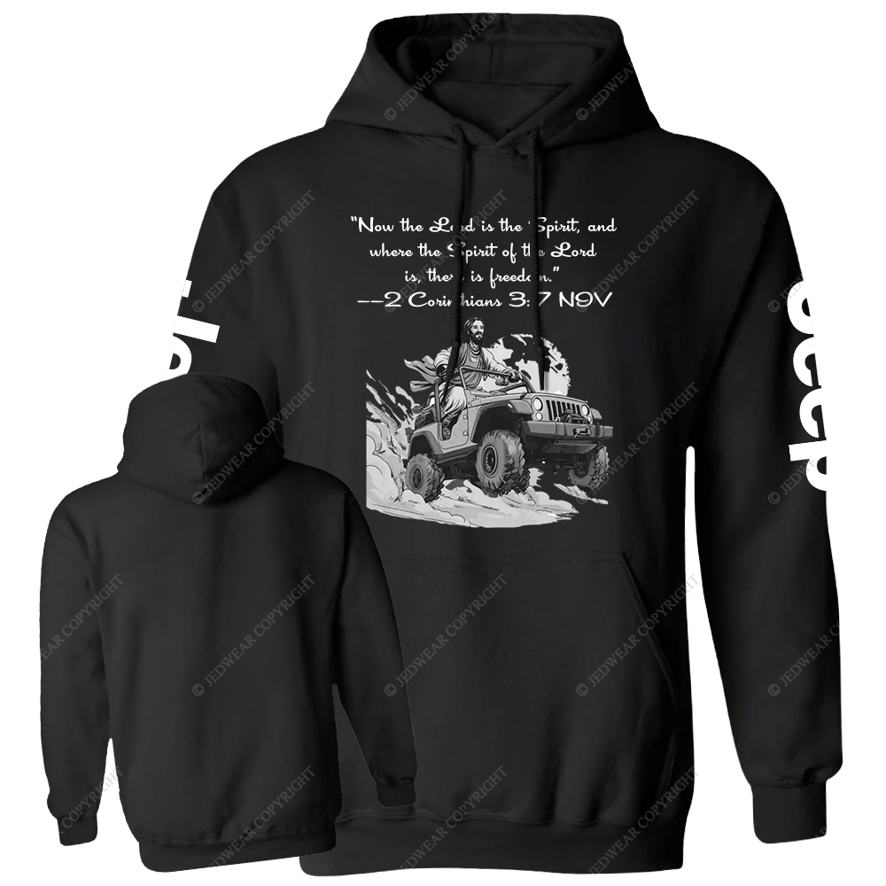 Religion Cross Jesus Bible Wheelmarks Psalm Jp Casual Hoodie