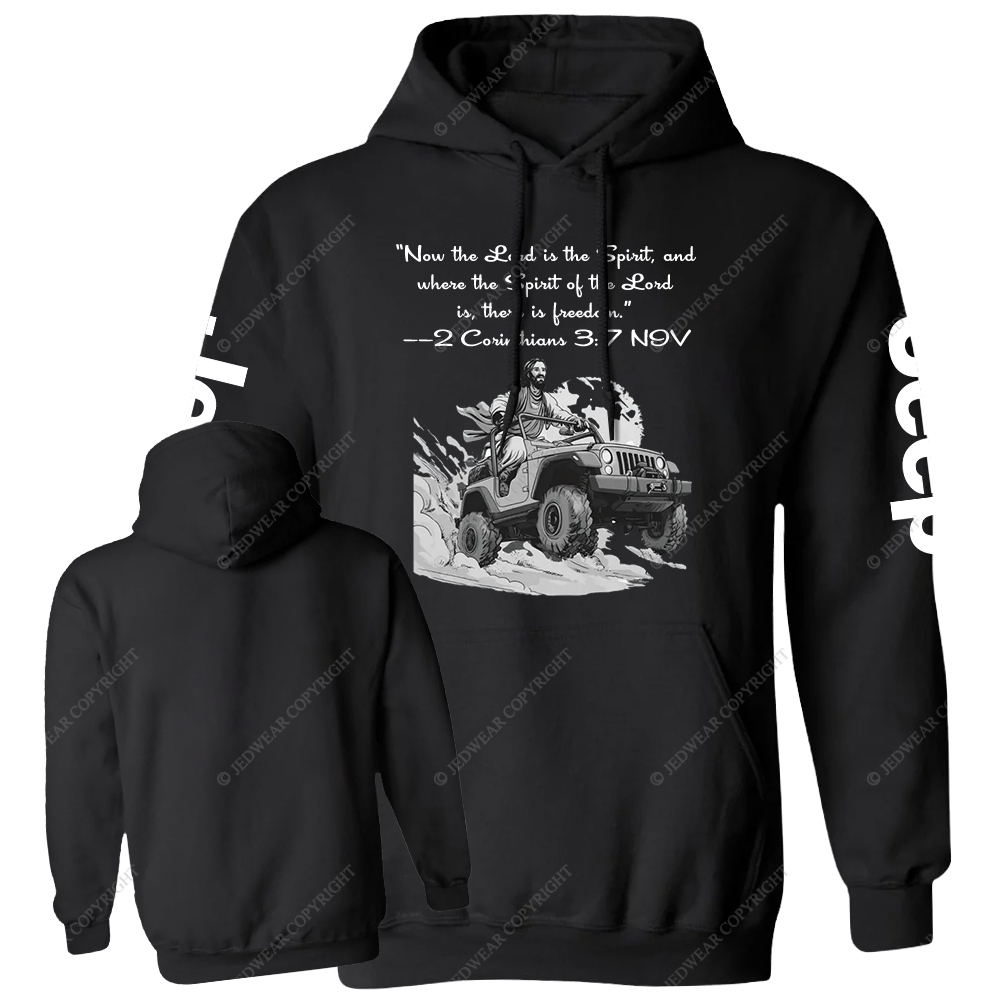 Religion Cross Jesus Bible Wheelmarks Psalm Jp Casual Hoodie