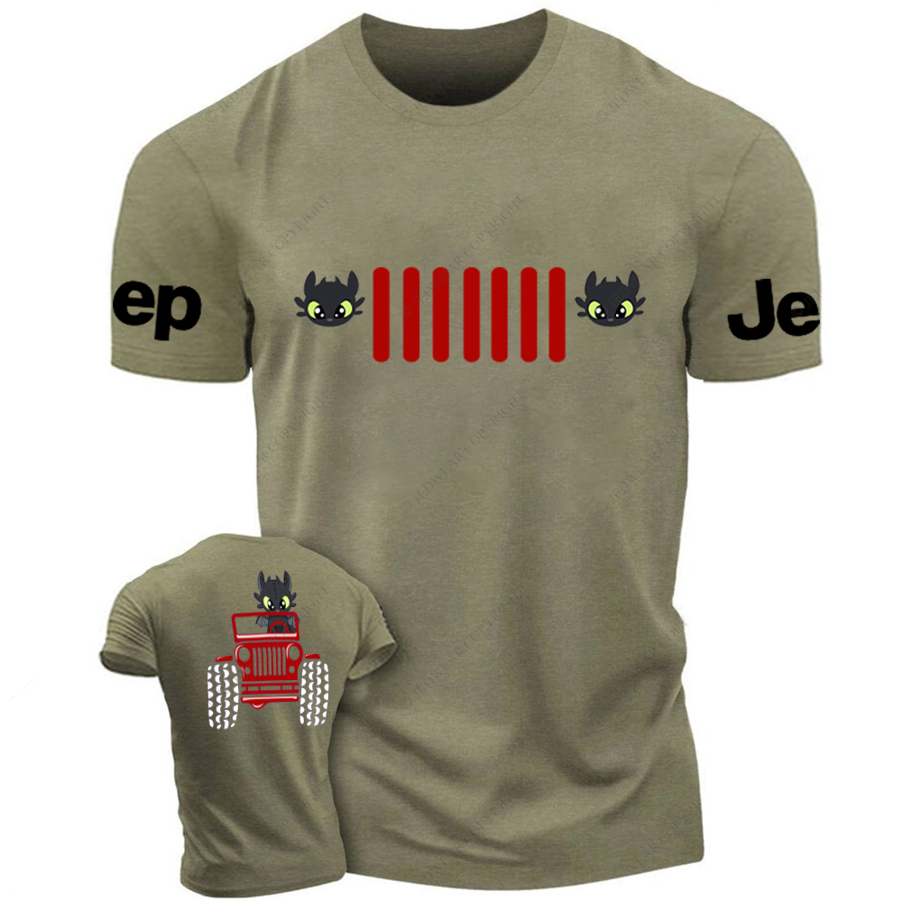Halloween A Little Bat Is Driving A Car Jp T-Shirt