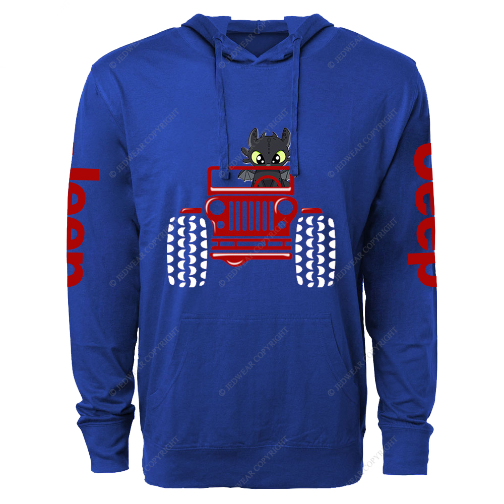 Halloween A Little Bat Is Driving A Car Jp Lightweight Hoodie
