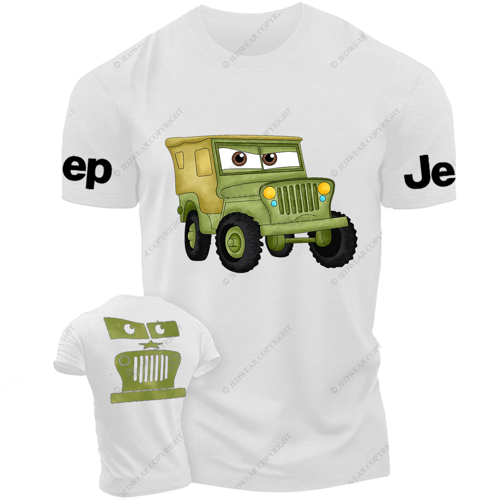Cars Watercolor Cute Cartoon Funny Jp T-Shirt