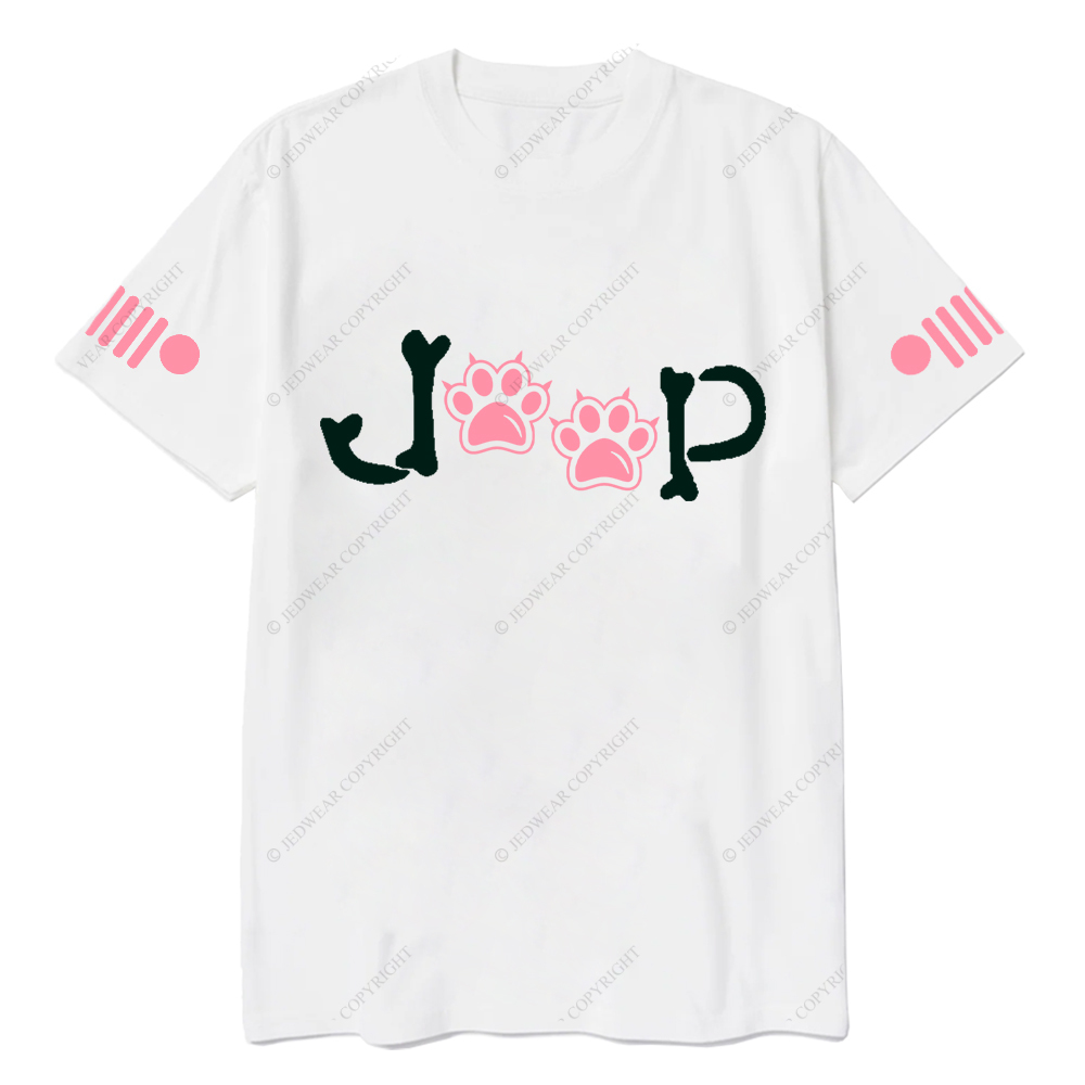 Pink Cat Paw Jp T-Shirt