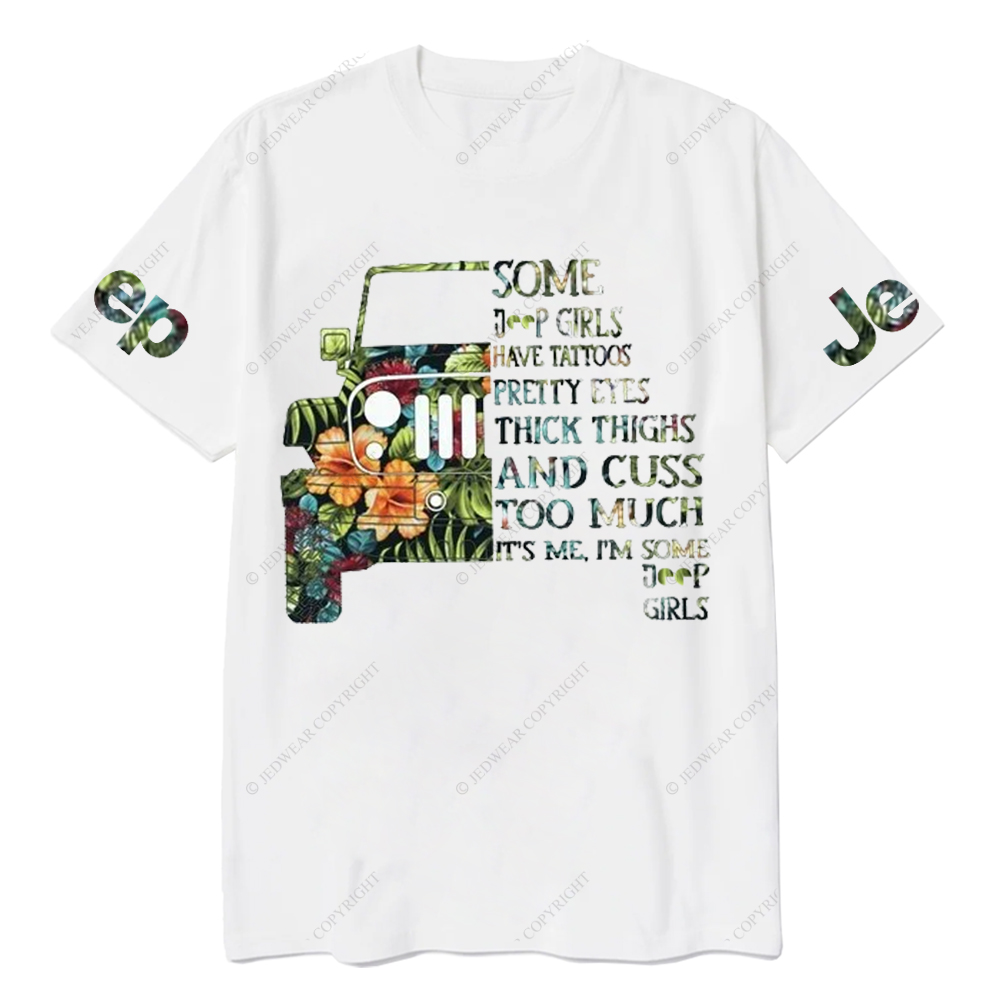 Some Girls Have Tattoos Pretty Eyes Jp T-Shirt