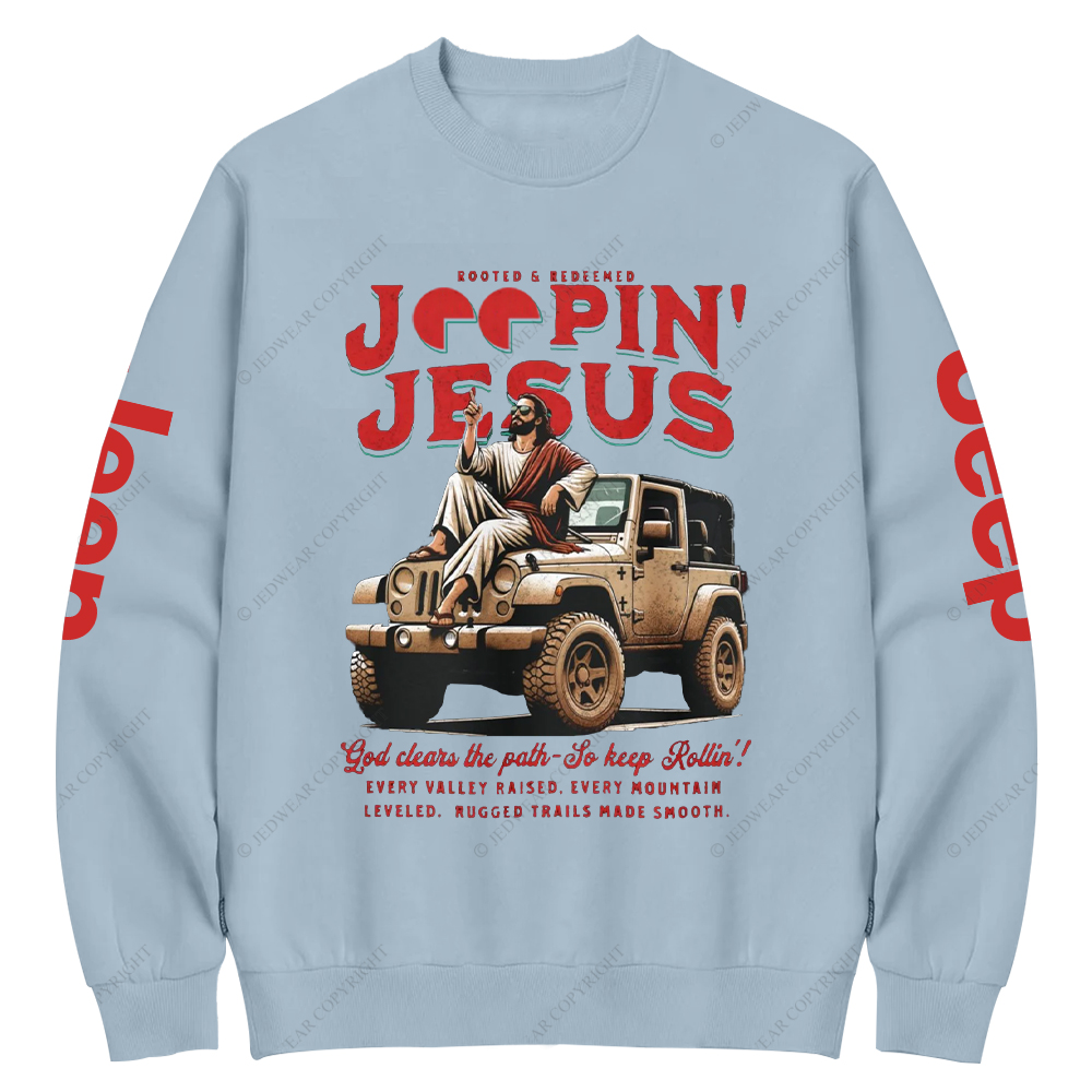Religion With Jesus Inspirational Faith Christian Jp Crew Neck Sweatshirt