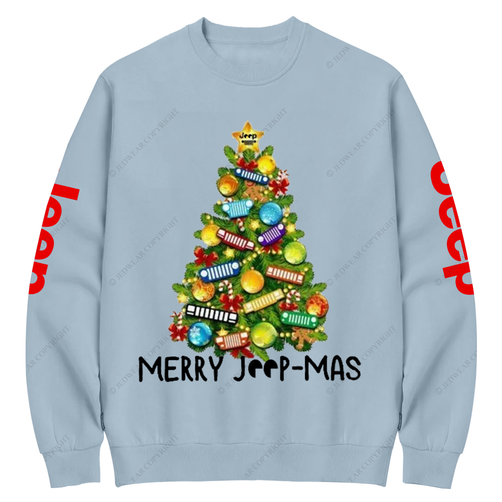 Merry Christmas Tree Christmas Gifts For Lover Jp Crew Neck Sweatshirt