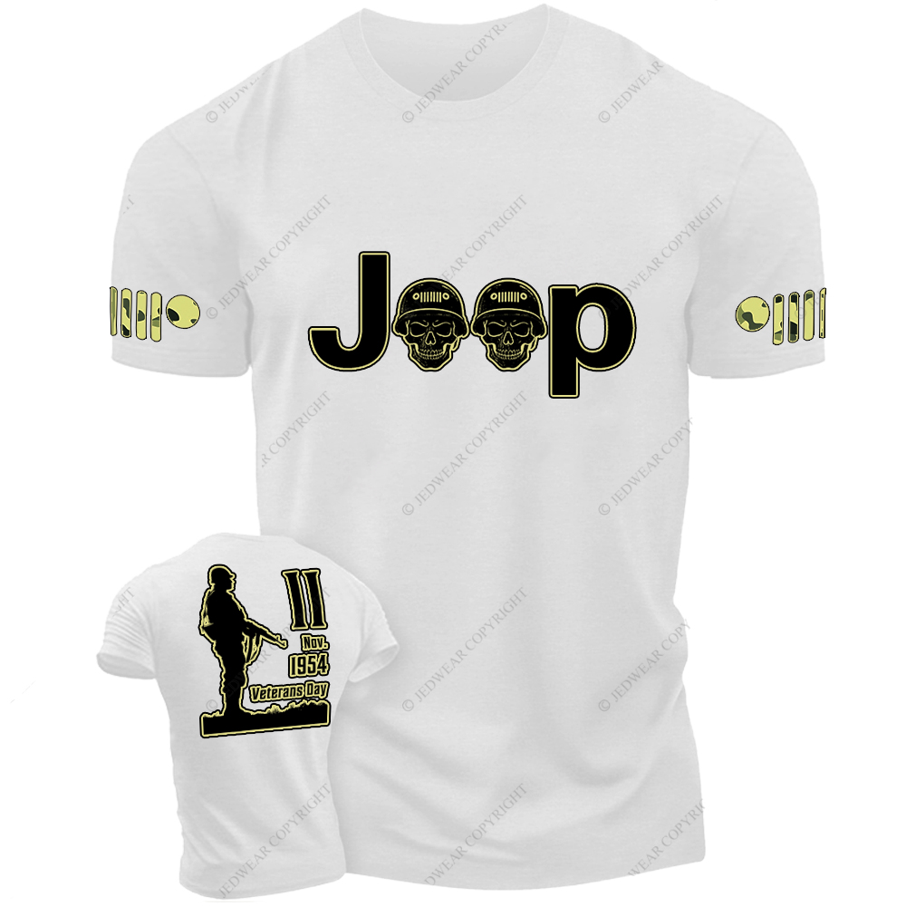 Retro Military Soldiers 1954 November 11 Veterans Day Jp T-Shirt