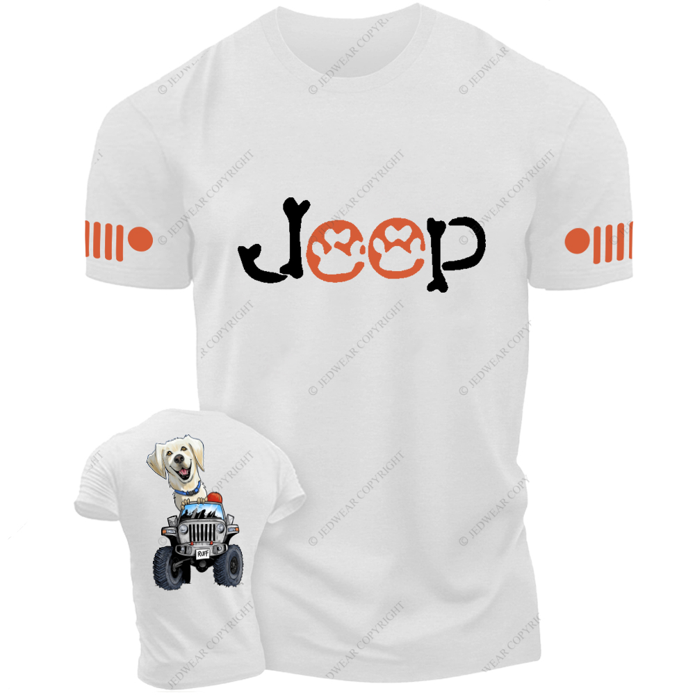 Colorful Funny Pets Cartoon Dog Jp T-Shirt