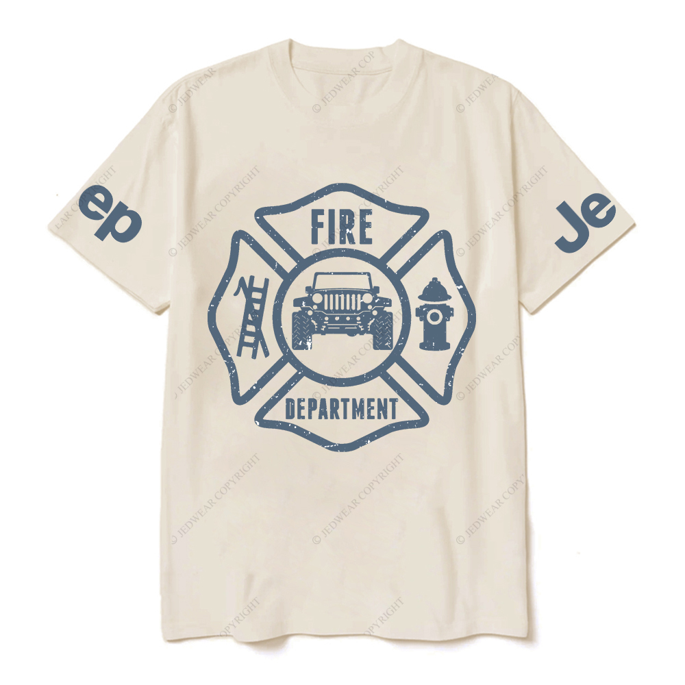 Fire Department  Fire Ladder Fire Hydrant  Jp T-Shirt