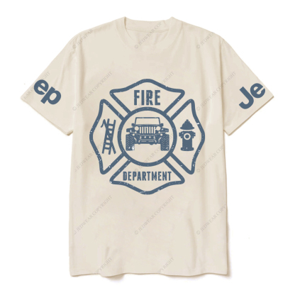 Fire Department  Fire Ladder Fire Hydrant  Jp T-Shirt