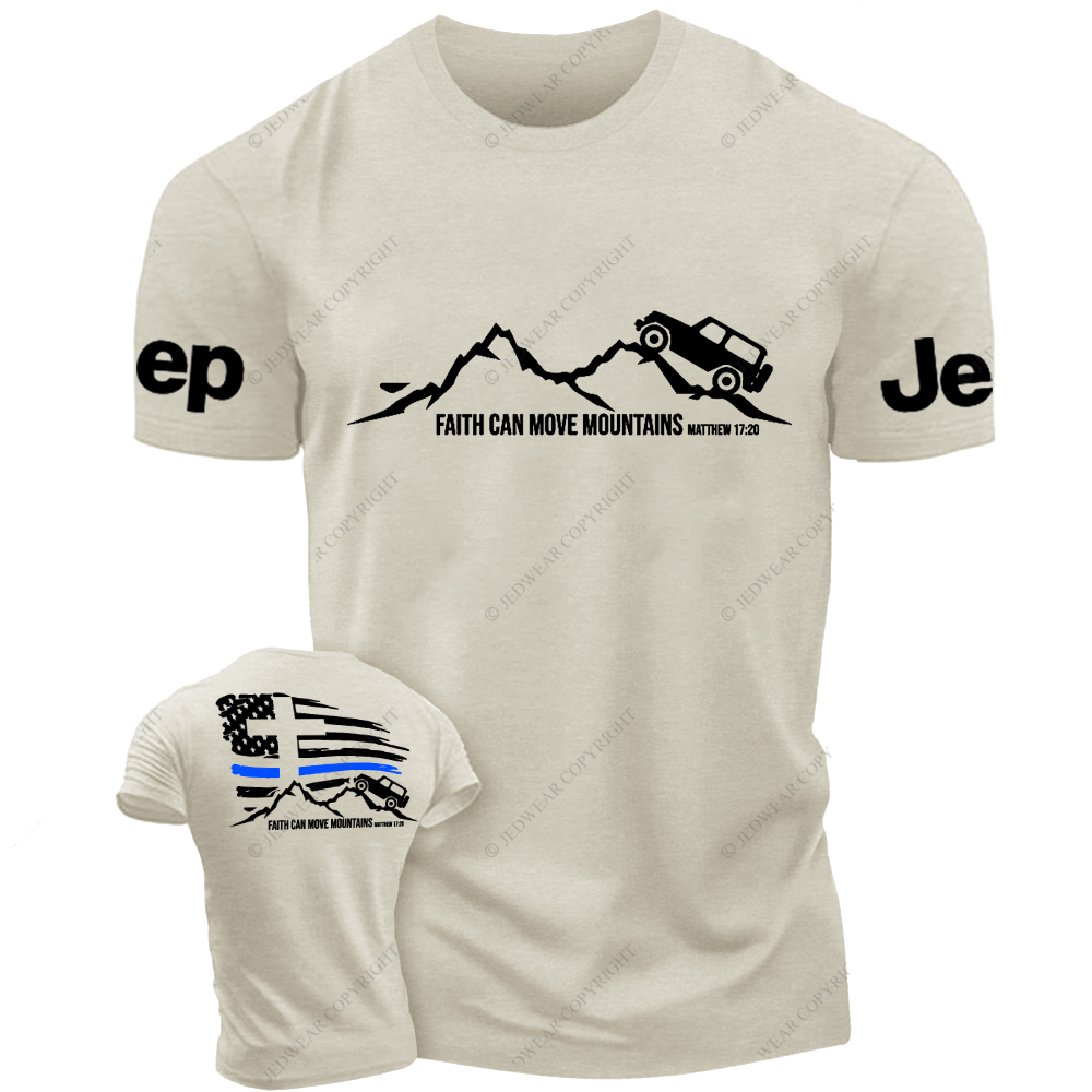 Religion Jesus Police The Blue Line Jp T-Shirt
