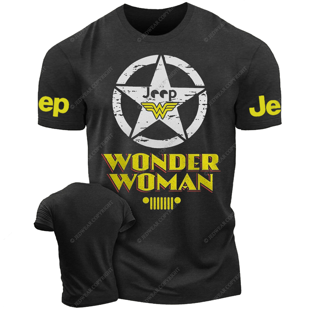 Wonder Woman Military Star Jp T-Shirt