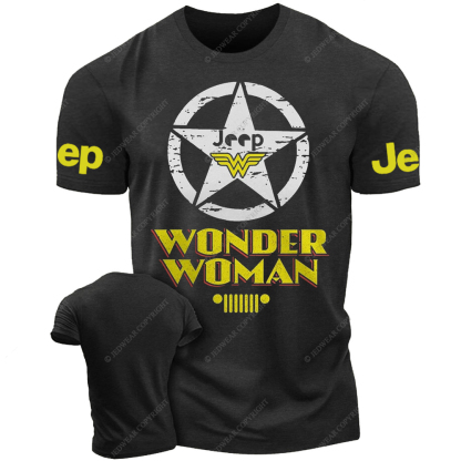 Wonder Woman Military Star Jp T-Shirt