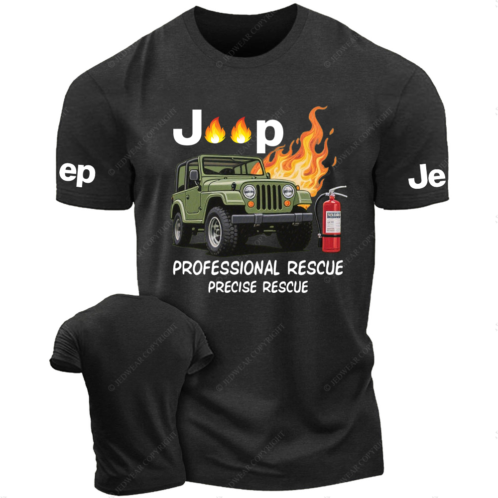 Professional Rescue Precise Rescue Fire Extinguisher JP T-Shirt