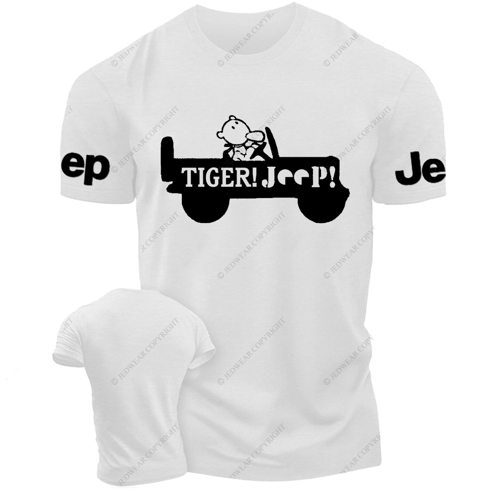 Tiger Driving A Car Jp T-Shirt
