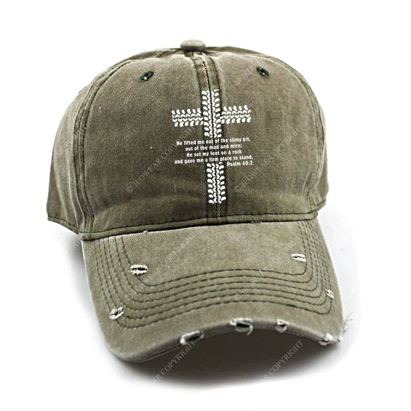Religion Cross Jesus Bible Wheelmarks Psalm Jp Baseball Cap