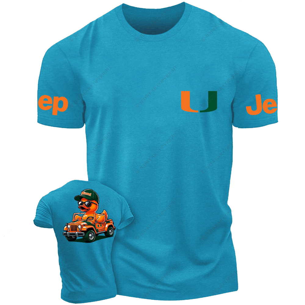 University of Miami Duck Jp T-Shirt