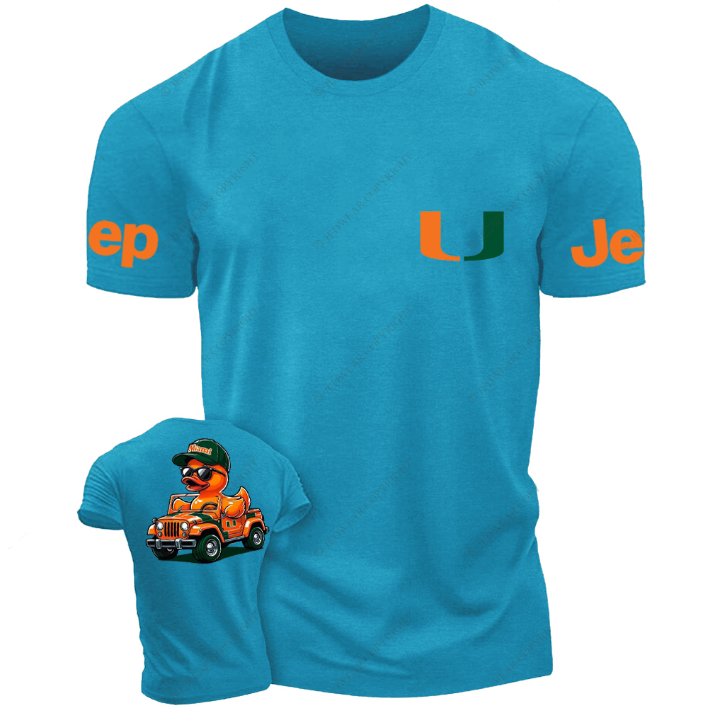 University of Miami Duck Jp T-Shirt
