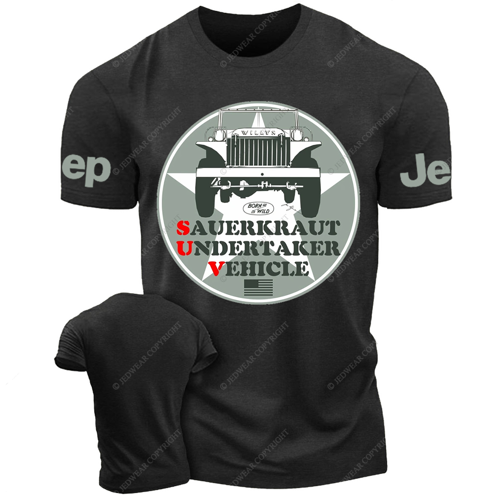 Sauerkraut Undertaker Vehicle Jp T-Shirt