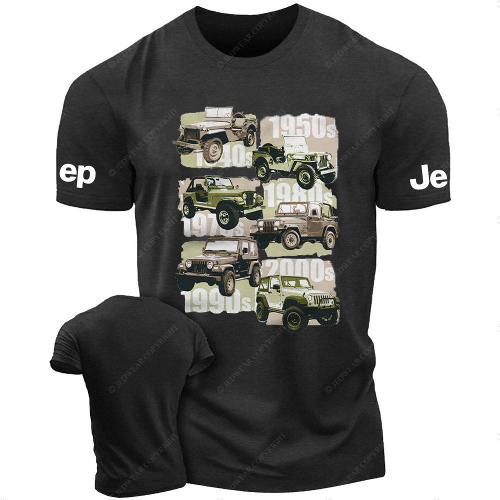 Jp Of Different Years Vintage Style JP T-Shirt