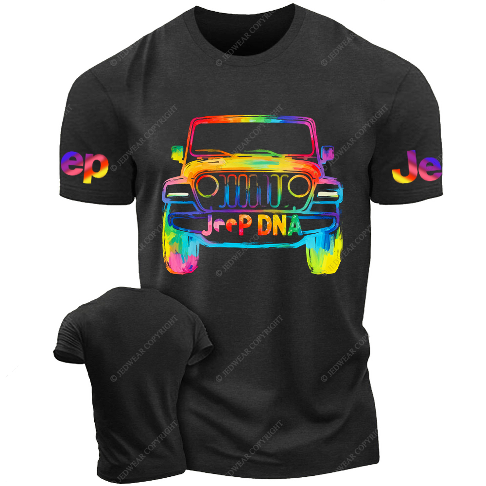 Colorful Brush Art DNA Jp T-Shirt
