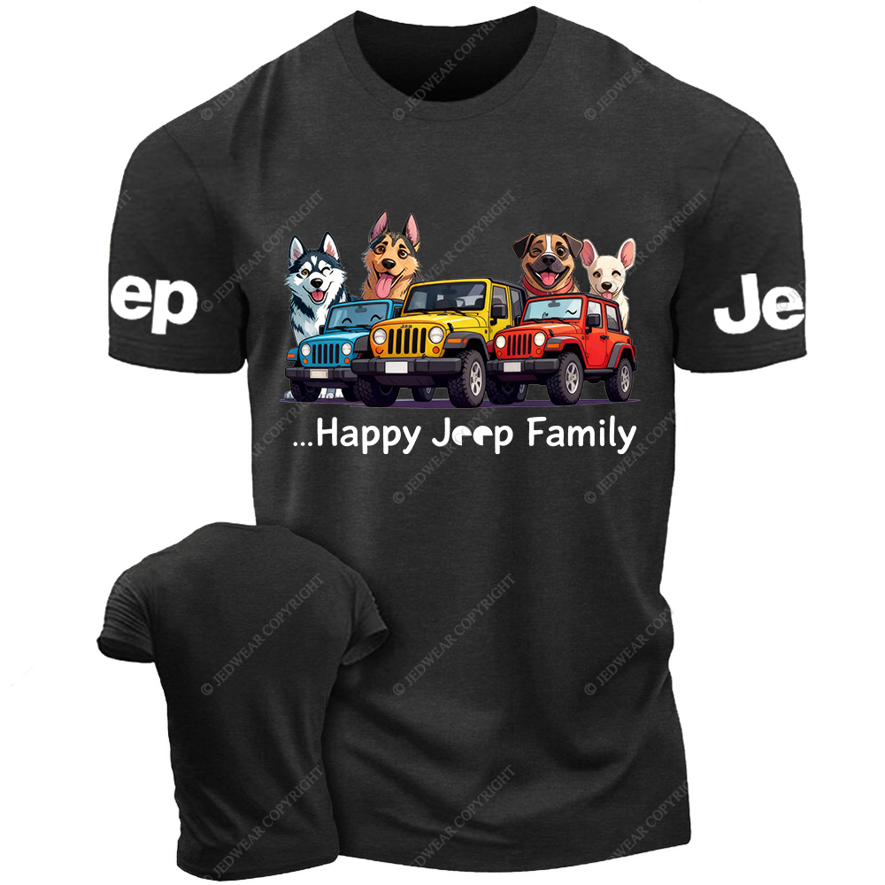 Pets Love Happy Dogs Family Jp T-Shirt