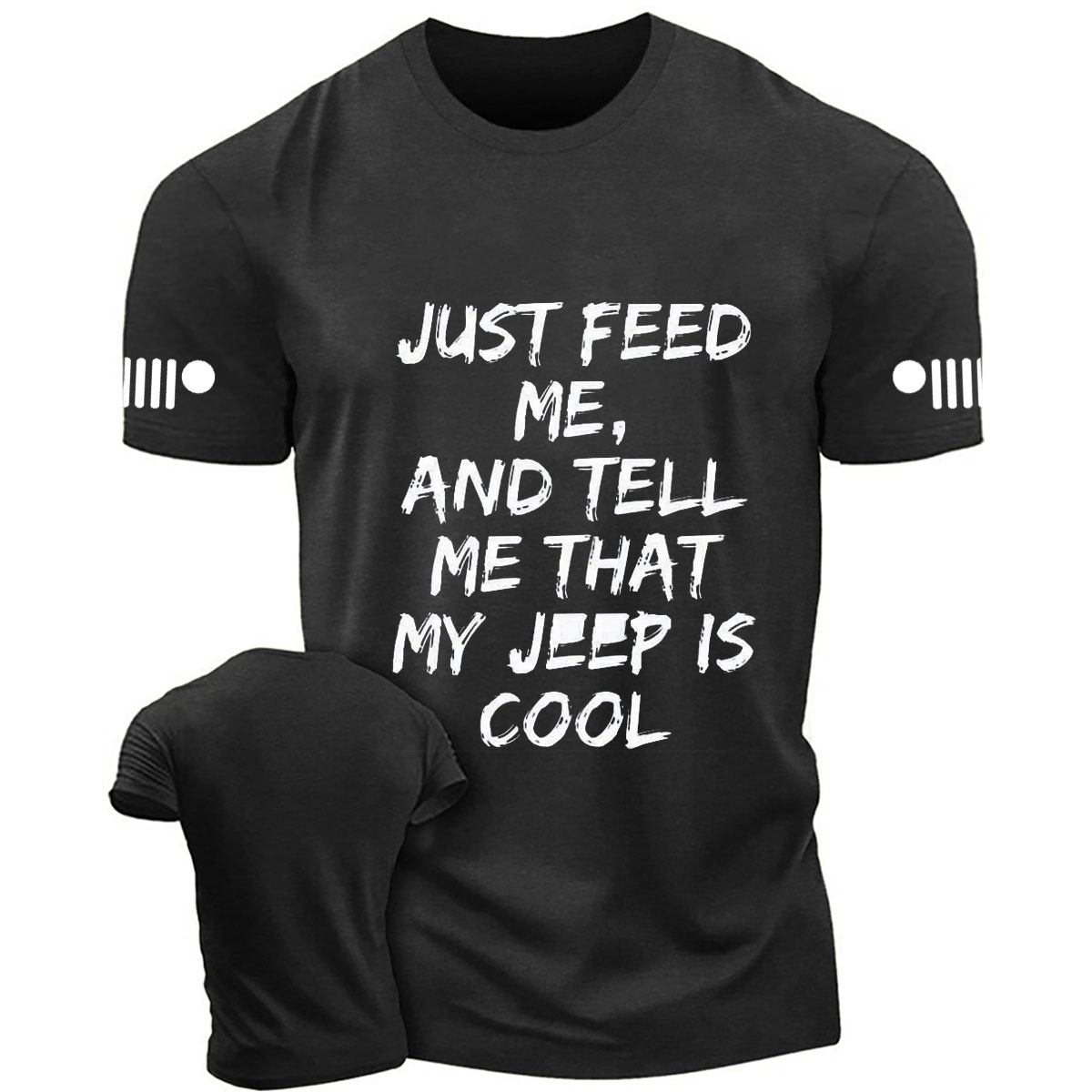 Just Feed Me And Tell Me My Jp Is Cool Printed T-Shirt