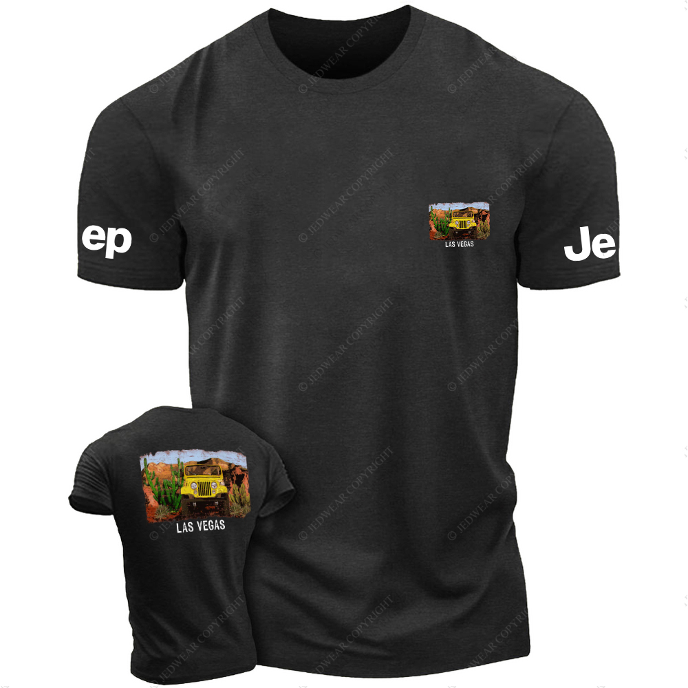 Hawaii Las Vegas Cactus Desert Quad JP T-Shirt