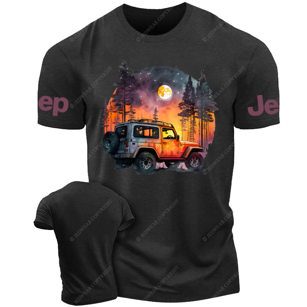 Off-Road Vehicle Full Moon Forest Jp T-Shirt