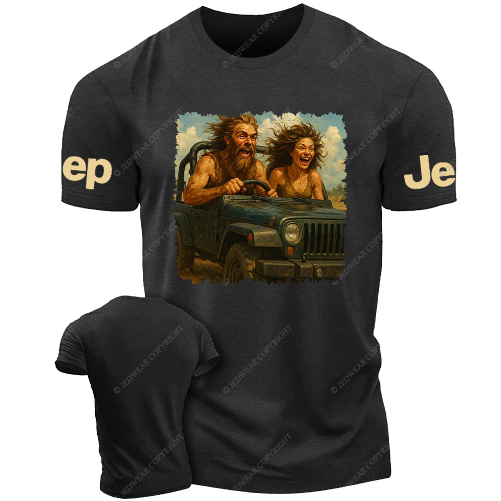 Primitive Humans Adventure Jp T-Shirt