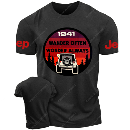 Wander Often Wonder Always Jp T-Shirt