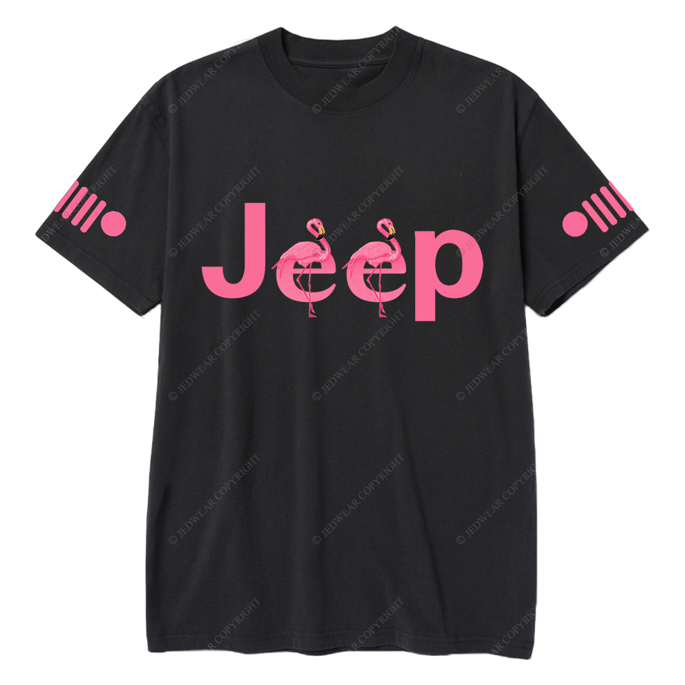 Pink Swan Flamingo Jp T-Shirt