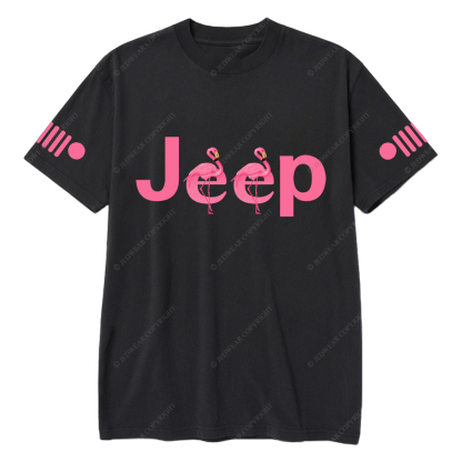 Pink Swan Flamingo Jp T-Shirt