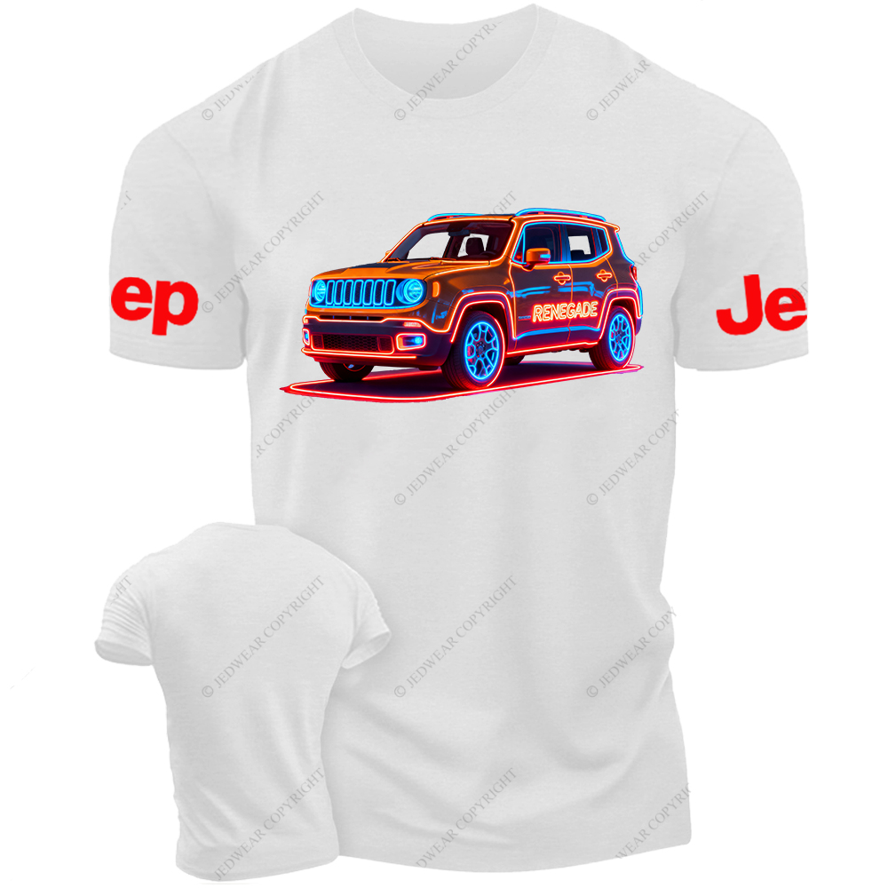 Colorful Neon Lines Off-Road Renegade Jp T-Shirt