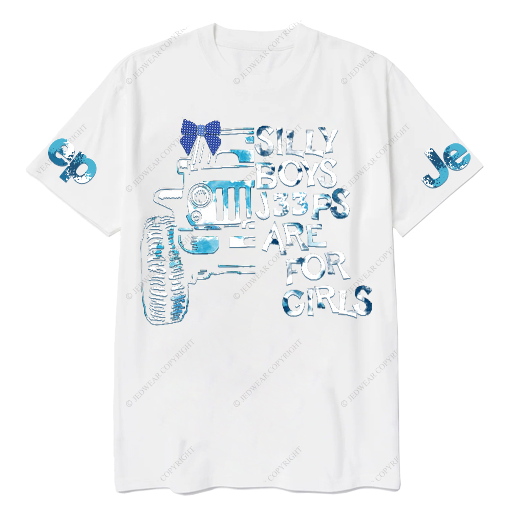 Silly Boys Cars Are For Girls Jp T-Shirt