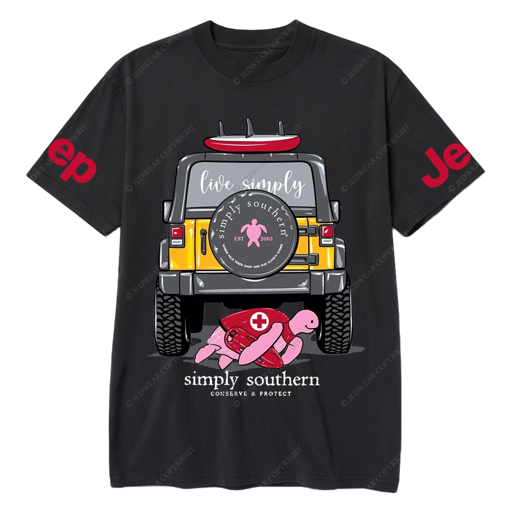  Simply Southern Turtle Tracker Lifeguard Patrol  Rider Jp T-Shirt