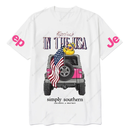 Simply Southern Rubber Duck Ducked Jp T-Shirt
