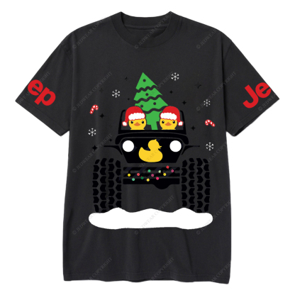 Christmas Duck Offroad Christmas Snow Jp T-Shirt