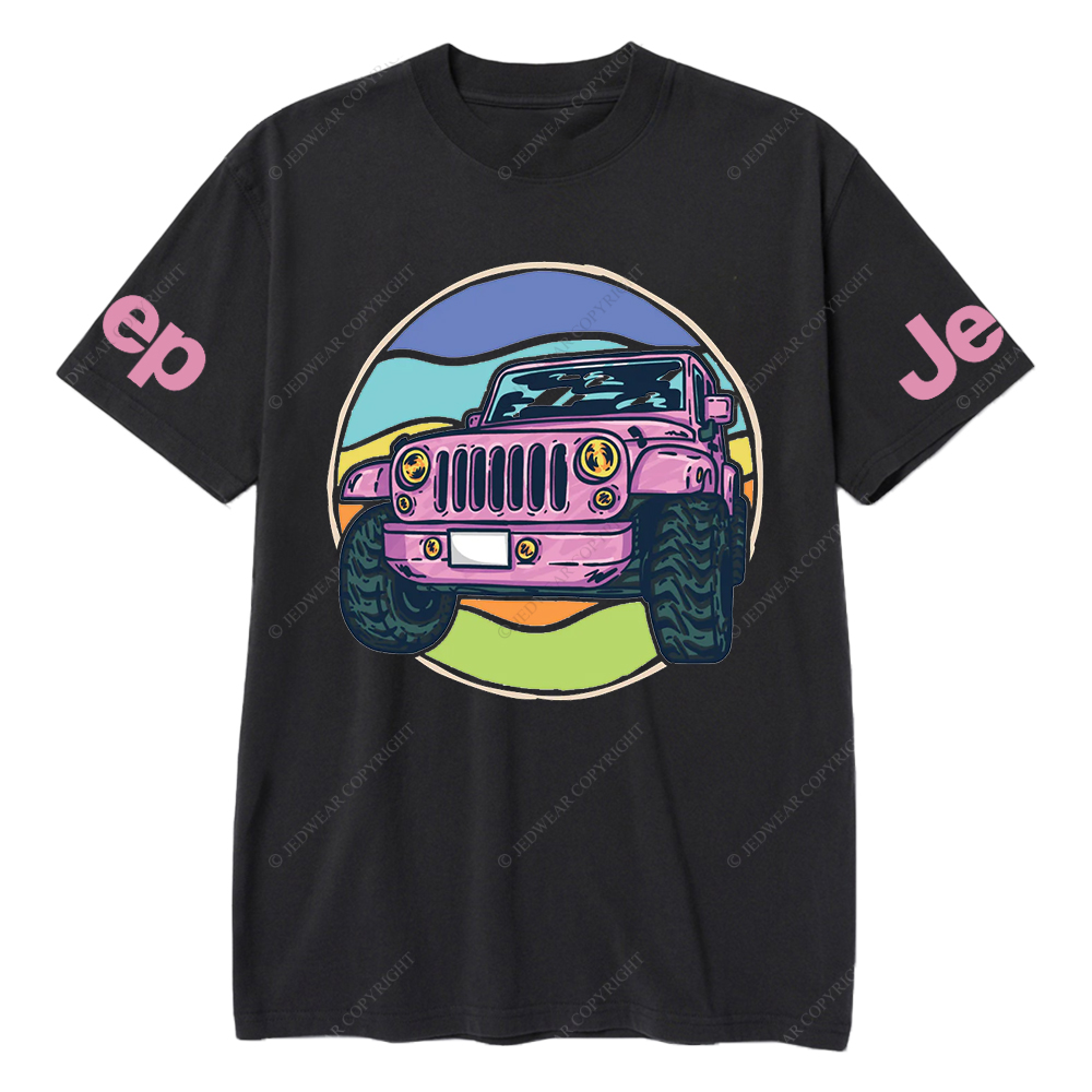 Pink Off-Road Adventure Vehicle Jp T-Shirt