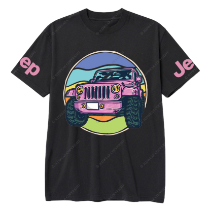 Pink Off-Road Adventure Vehicle Jp T-Shirt
