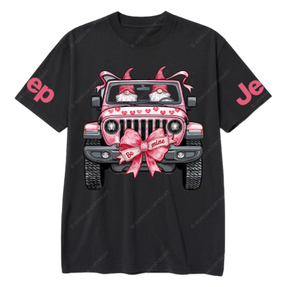 Valentine Gnomes Pink Car Jp T-Shirt