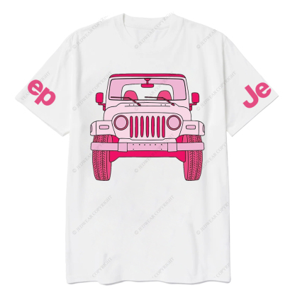 Off-Road Adventure Pink Vehicle Jp T-Shirt
