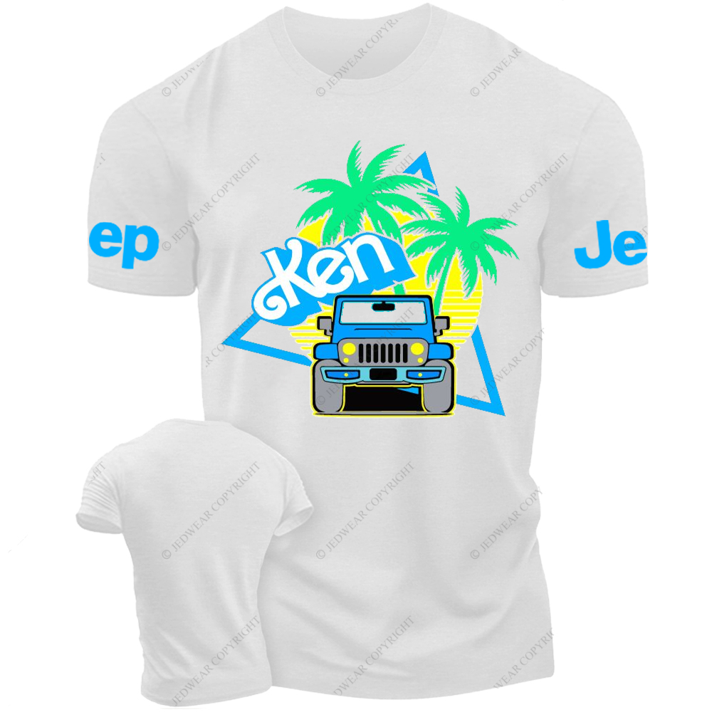 Off-Road Adventure Blue Vehicle Ken Jp T-Shirt 