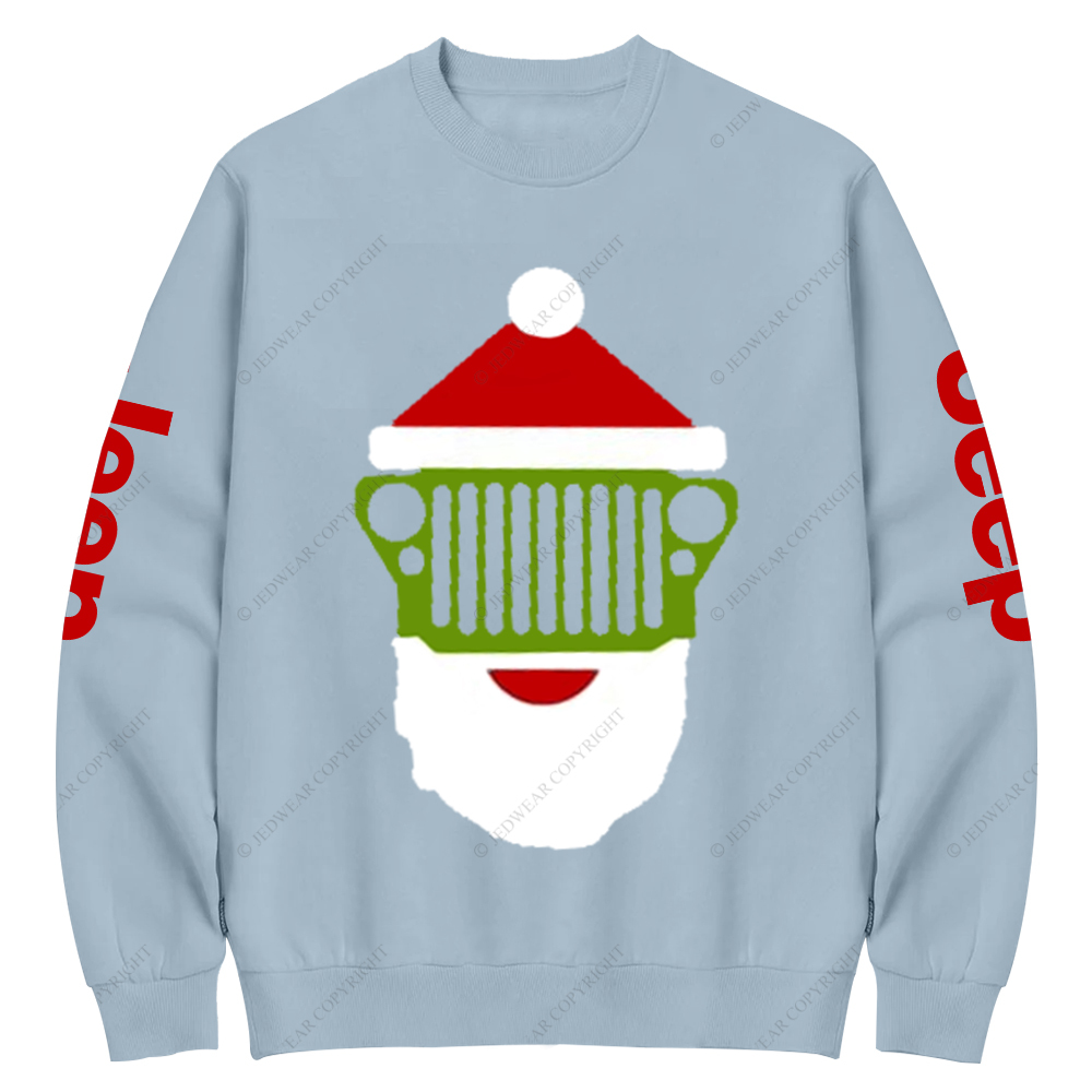 Santa Claus Simple Style Xmas Jp Crew Neck Sweatshirt
