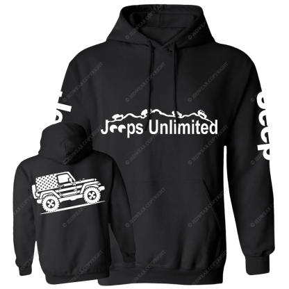 American Flag Unlimited Jp Casual Hoodie